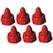 Creativity Street Tap-N-Glue Glue Cap, Red, 1 Diameter, PK6 PAC43126 - alternate 1